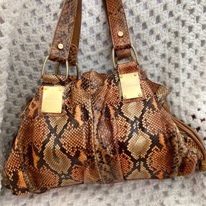 Snakeskin Micheal Kors bag